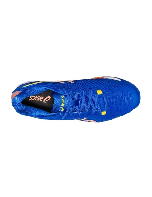 Asics Solution Speed Ff 2 Clay Azul Naranja | Ofertas de pádel